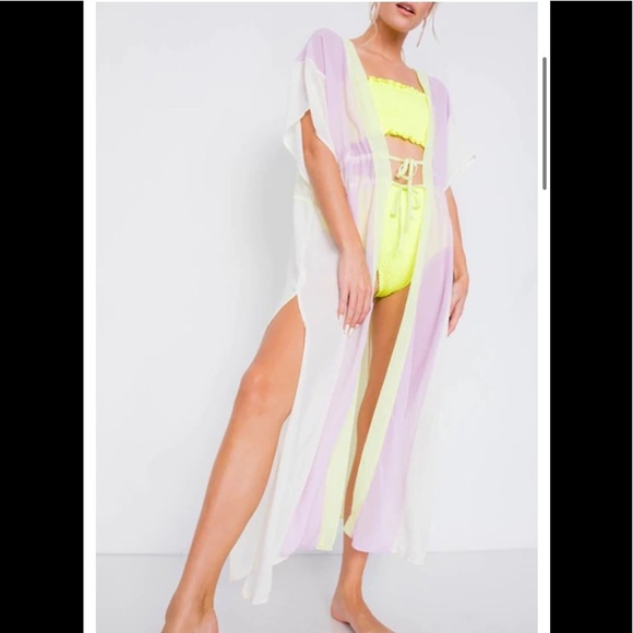 //LEMONADE KIMONO COVER-UP - Picture 4 of 16